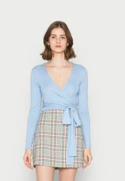 Vente flash 😀 Even&Odd Prix Réduit T-shirt à manches longues t-shirts et tops cache-cœur femme ⌛