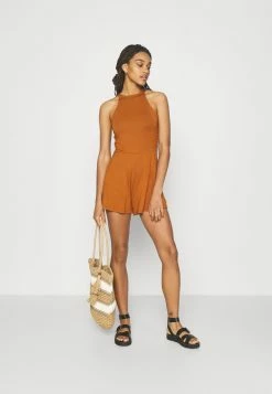 Promo 🎁 Even&Odd Prix Ourlé Halterneck sleeveless playsuit - Combinaison combinaisons et salopettes col rond femme 🧨 -Even&Odd Soldes Boutique c57afc8b91dd479eacfe53b18ebb1339