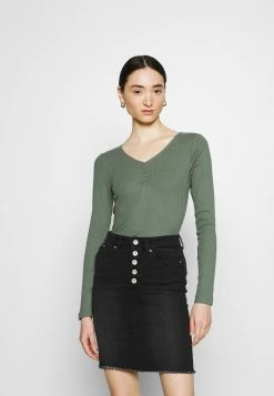 Coupon ⌛ Even&Odd T-shirt à manches longues Prix Exclusifs t-shirts et tops col en v profond femme ❤️