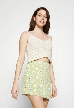 Coupon 🥰 Even&Odd Bon Rapport Coût-Efficacité Débardeur t-shirts et tops col en v profond femme 😀