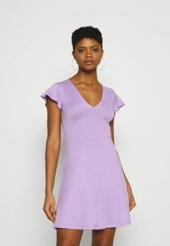 Grosses soldes 🌟 Even&Odd Soldes En Ligne Robe en jersey robes col en v profond femme 🔥