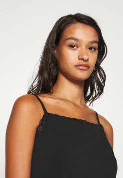 Meilleur prix 🔥 Prix Affortable Even&Odd 90S NECKLINE TRIM CROPPED CAMI - Débardeur t-shirts et tops col carré femme 😉 -Even&Odd Soldes Boutique d68622b166cf49c4a50205f858a401d7