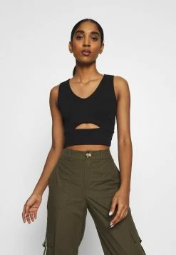 Bon marché 🤩 Even&Odd Qualité Garantie Débardeur t-shirts et tops col en v profond femme ⌛