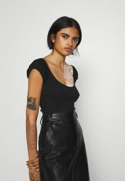 Vente flash ❤️ Rabais Even&Odd T-shirt imprimé t-shirts et tops encolure large ronde femme ✔️