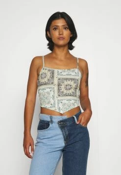 Remise ⌛ Qualité absolue Even&Odd Débardeur t-shirts et tops paisley/cachemire femme 😀