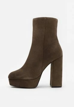 Meilleur prix 🎉 Even&Odd LEATHER - Bottines à talons hauts Prix Aimable rond femme 🛒 -Even&Odd Soldes Boutique f195bd65a5a6497d81a9307fdf9b9089 1