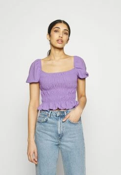 Grosses soldes 🔔 Authentique 100% Even&Odd Blouse chemises et blouses col carré femme 🥰