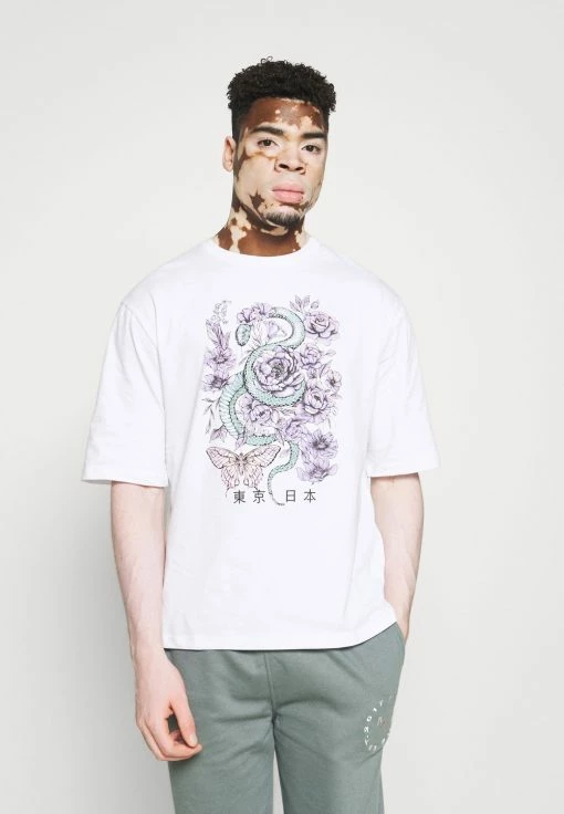 Grosses soldes ⌛ Prix Affortable Even&Odd UNISEX - T-shirt imprimé t-shirts col rond 🛒 -Even&Odd Soldes Boutique fa15612c10f844aea259376344591303