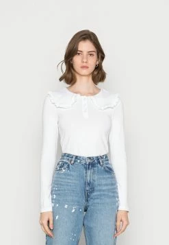 Bon marché 💯 Even&Odd Première Qualité T-shirt à manches longues t-shirts et tops col claudine femme 🎁